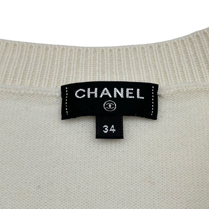 シャネル CHANEL La Pausaココマークニットセーター P60517 ホワイト 