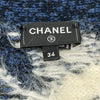 シャネル CHANEL ライオンボタンニットカーディガン P73573 ネイビー カシミヤ レディース カーディガン