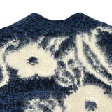 シャネル CHANEL ライオンボタンニットカーディガン P73573 ネイビー カシミヤ レディース カーディガン