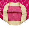 グッチ GUCCI GG総柄半袖ニットシャツ 555023 ピンク コットン レディース 半袖シャツ