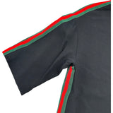 グッチ GUCCI シェリーライン半袖ワンピース 528977 ブラック レーヨン レディース ワンピース