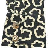 トリーバーチ TORY BURCH 花柄長袖シャツワンピース 144266 ブラック レーヨン レディース ワンピース