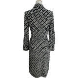 トリーバーチ TORY BURCH 花柄長袖シャツワンピース 144266 ブラック レーヨン レディース ワンピース
