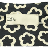 トリーバーチ TORY BURCH 花柄長袖シャツワンピース 144266 ブラック レーヨン レディース ワンピース