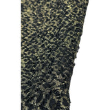 サンローラン SAINT LAURENT 長袖シャツワンピース 533056 ゴールド/ブラック ナイロン レディース ワンピース
