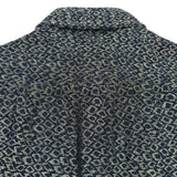 サンローラン SAINT LAURENT 長袖シャツワンピース 533056 ゴールド/ブラック ナイロン レディース ワンピース