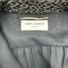 サンローラン SAINT LAURENT 長袖シャツワンピース 533056 ゴールド/ブラック ナイロン レディース ワンピース