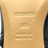 エルメス HERMES ネオ ケリー金具ショートブーツ 162133Z ブラック レザー レディース ブーツ
