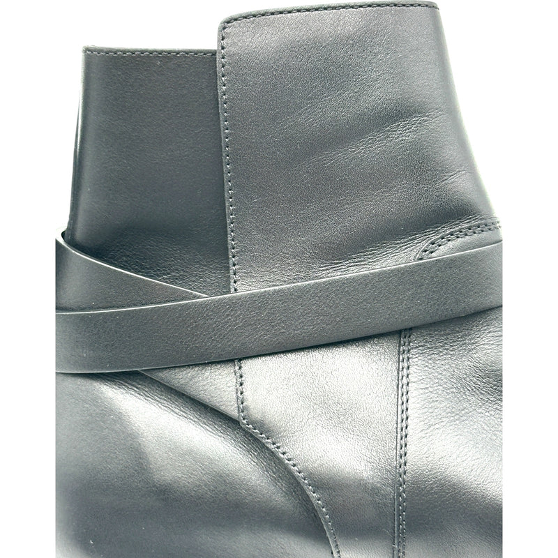 エルメス HERMES ネオ ケリー金具ショートブーツ 162133Z ブラック
