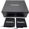 シャネル CHANEL ココマークキルティングショートブーツ ブラック レザー レディース ブーツ