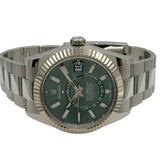 ロレックス ROLEX スカイドゥエラー 336934 ミントグリーン ホワイトゴールド/ステンレススチール 自動巻き メンズ 腕時計