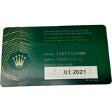 ロレックス ROLEX GMTマスター2 126711CHNR ブラック ステンレススチール/ピンクゴールド 自動巻き メンズ 腕時計