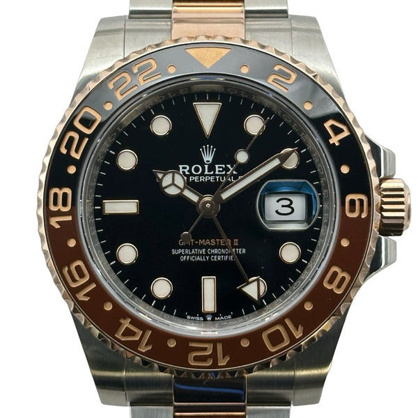 ロレックス ROLEX GMTマスター2 126711CHNR ブラック ステンレス