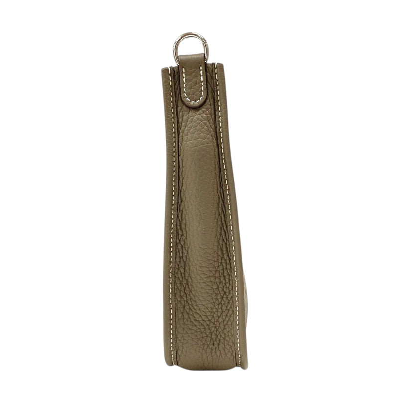 エルメス HERMES エヴリンTPM W刻 エトゥープ シルバー金具 トリヨン