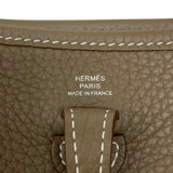 エルメス HERMES エヴリンTPM W刻 エトゥープ シルバー金具 トリヨンクレマンス レディース ショルダーバッグ