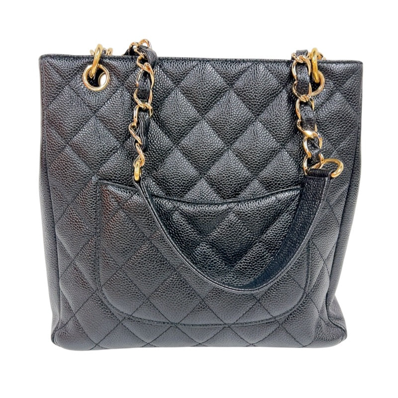 シャネル CHANEL PSTチェーントートバッグ A50994 ブラック/ゴールド