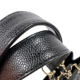 シャネル CHANEL PSTチェーントートバッグ A50994 ブラック/ゴールド金具 キャビアスキン レディース トートバッグ