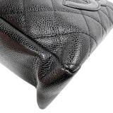 シャネル CHANEL PSTチェーントートバッグ A50994 ブラック/ゴールド金具 キャビアスキン レディース トートバッグ