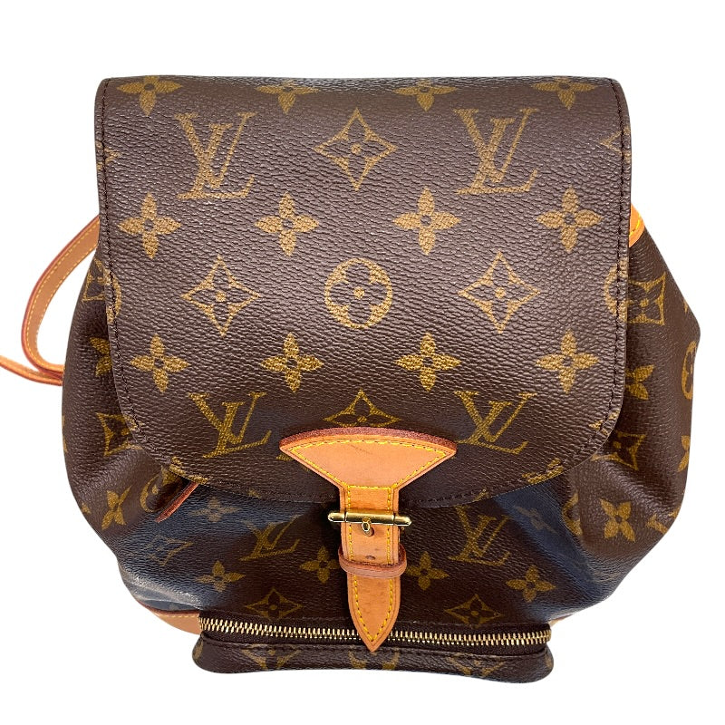 ルイ・ヴィトン LOUIS VUITTON モンスリMM M51136 ブラウン モノグラム
