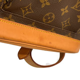 ルイ・ヴィトン LOUIS VUITTON モンスリMM M51136 ブラウン モノグラムキャンバス レディース リュック・デイパック