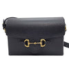 グッチ GUCCI ホースビット 1955 フラップショルダーバッグ 732314 ブラック ゴールド金具 レザー レディース ショルダーバッグ