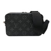 ルイ・ヴィトン LOUIS VUITTON アルファ・ウェアラブルウォレット M81260 ブラック モノグラム・エクリプス ユニセックス ショルダーバッグ