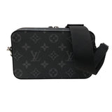 ルイ・ヴィトン LOUIS VUITTON アルファ・ウェアラブルウォレット M81260 ブラック モノグラム・エクリプス ユニセックス ショルダーバッグ