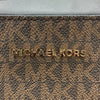 マイケル・コース MICHAEL KORS ＭＫロゴ　ショルダーバッグ ブラウン/ブラック PVC レディース ショルダーバッグ