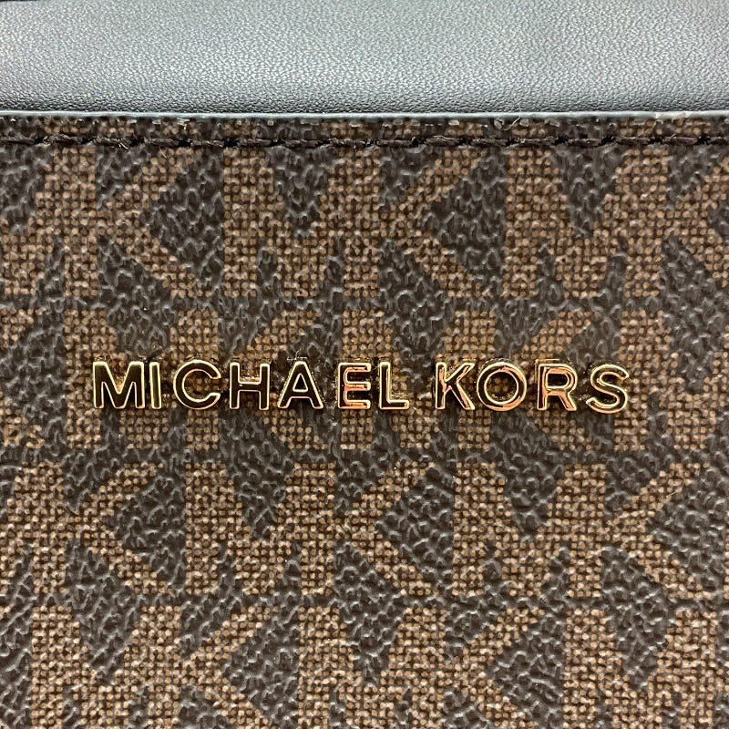 マイケル・コース MICHAEL KORS MKロゴ ショルダーバッグ ブラウン