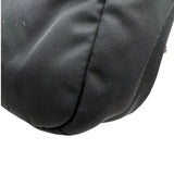 プラダ PRADA ブラッシュドレザー フラップ ショルダーバッグ 1BD295 ブラック レザー/ナイロン レディース ショルダーバッグ