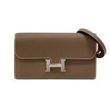 エルメス HERMES コンスタンストゥーゴー W刻 エトゥープ シルバー金具 エプソン レディース ショルダーバッグ クラッチバッグ