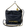 シャネル CHANEL CHANEL22 ミニバッグ AS3980 ブラック ゴールド金具 シャイニーカーフ レディース ショルダーバッグ