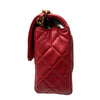 シャネル CHANEL マトラッセミニフラップバッグ AS3737 レッド/ゴールド金具 ラムスキン レディース ショルダーバッグ