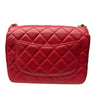シャネル CHANEL マトラッセミニフラップバッグ AS3737 レッド/ゴールド金具 ラムスキン レディース ショルダーバッグ