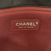 シャネル CHANEL ロゴフラップバッグ ブラック シルバー金具 ナイロン レディース ショルダーバッグ