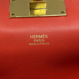エルメス HERMES ツールボックス26 X刻 ルージュトマト シルバー金具 エバーカラー レディース ハンドバッグ ショルダーバッグ