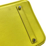 エルメス HERMES バーキン35 □Q刻 スフレ シルバー金具 エプソン レディース ハンドバッグ