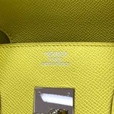 エルメス HERMES バーキン35 □Q刻 スフレ シルバー金具 エプソン レディース ハンドバッグ