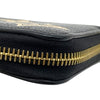 ルイ・ヴィトン LOUIS VUITTON ジッピー・ウォレット M80481 ブラック モノグラム・アンプラント ユニセックス 長財布