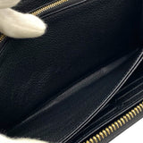 ルイ・ヴィトン LOUIS VUITTON ジッピー・ウォレット M80481 ブラック モノグラム・アンプラント ユニセックス 長財布