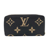 ルイ・ヴィトン LOUIS VUITTON ジッピー・ウォレット M80481 ブラック モノグラム・アンプラント ユニセックス 長財布
