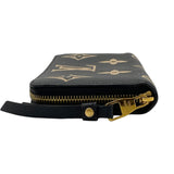 ルイ・ヴィトン LOUIS VUITTON ジッピー・ウォレット M80481 ブラック モノグラム・アンプラント ユニセックス 長財布