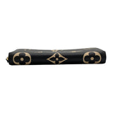ルイ・ヴィトン LOUIS VUITTON ジッピー・ウォレット M80481 ブラック モノグラム・アンプラント ユニセックス 長財布