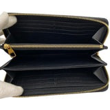 ルイ・ヴィトン LOUIS VUITTON ジッピー・ウォレット M80481 ブラック モノグラム・アンプラント ユニセックス 長財布
