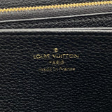 ルイ・ヴィトン LOUIS VUITTON ジッピー・ウォレット M80481 ブラック モノグラム・アンプラント ユニセックス 長財布