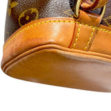 ルイ・ヴィトン LOUIS VUITTON ミニ・モンスリ M51137 ブラウン モノグラムキャンバス ユニセックス リュック・デイパック