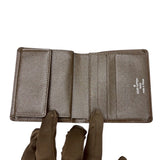 ルイ・ヴィトン LOUIS VUITTON ポルトビエ・3カルトクレディ M30458 グリズリ タイガ ユニセックス 二つ折り財布