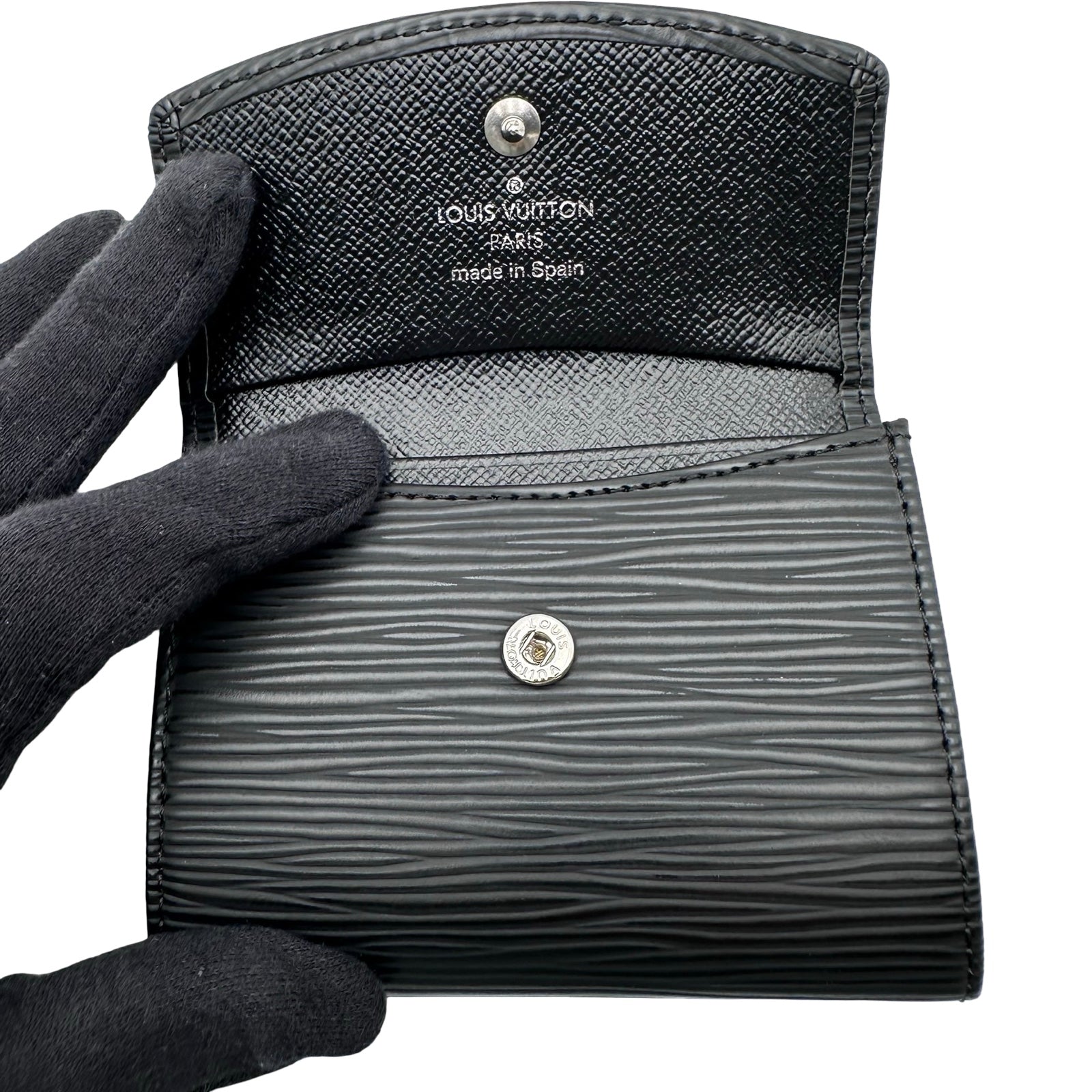 ルイ・ヴィトン LOUIS VUITTON ポルトモネ・サーンプル ブラック