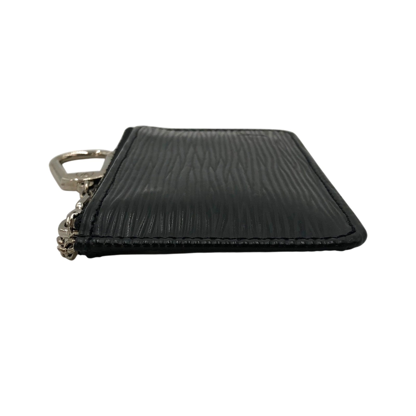 LOUIS VUITTON ルイヴィトン ケース ポシェットクレ  M63802 ブラック エピ ユニセックス ゴールド金具【本物保証】 ルイ・ヴィトン LOUIS VUITTON ポシェット・クレ M63802 ノワール