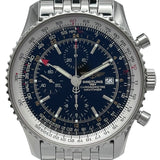 ブライトリング BREITLING ナビタイマー ワールド A2432212/B726 ブラック ステンレススチール メンズ 腕時計